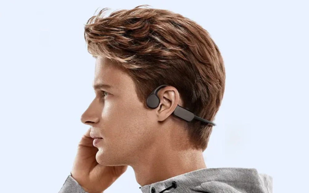 Tousains bone conductioin headphones with open-ear design