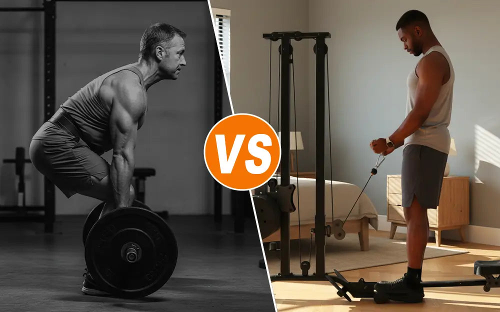 Cables vs Free Weights: Pros and Cons