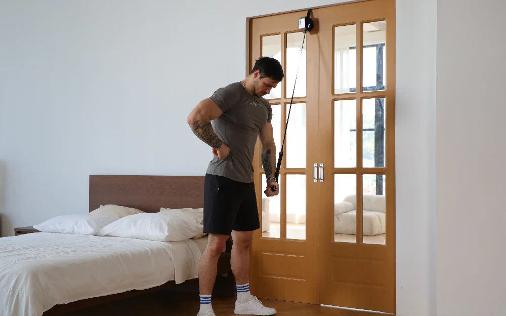 Best door exercise equipment: Tousains Hivegym Power Pump