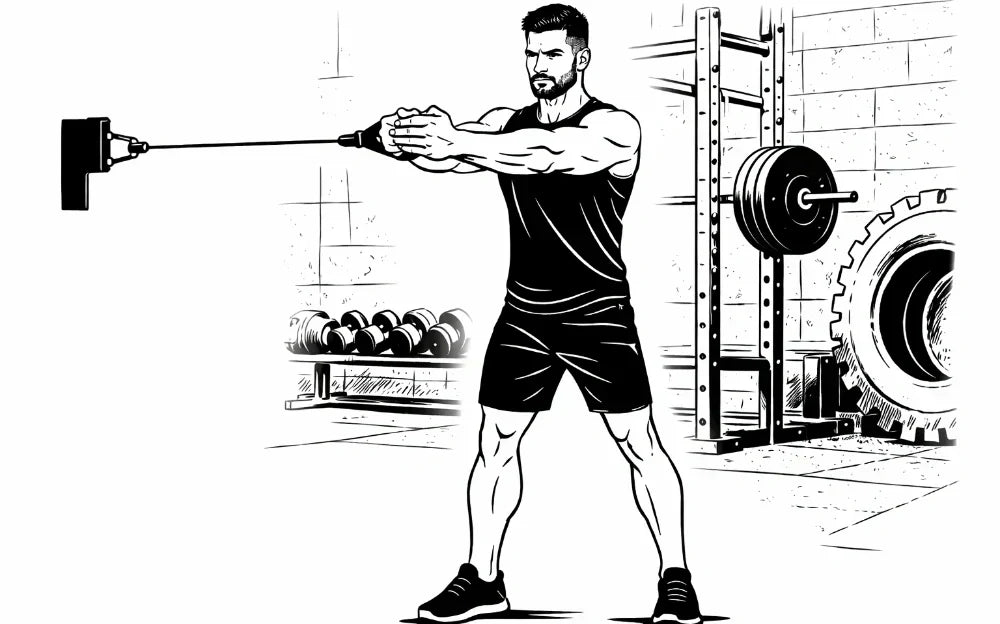 Cable Pallof Press: A Detailed Guide for Beginners | TOUSAINS