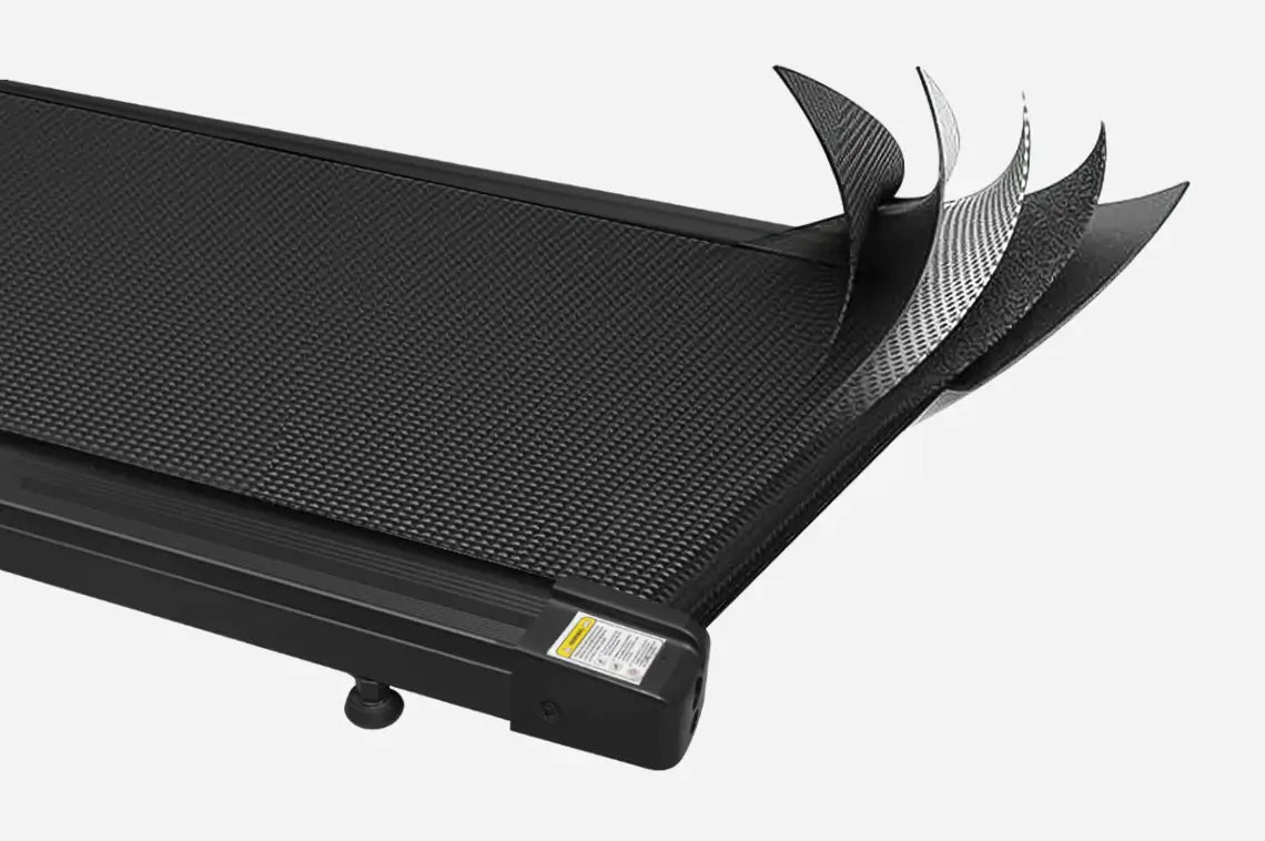 Tousains home walking treadmill with a 4-layer walking belt