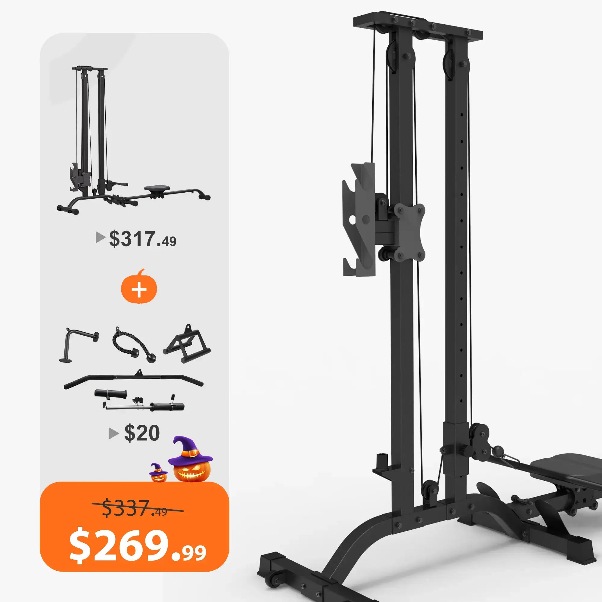 Tousains cable machine for this Halloween sale