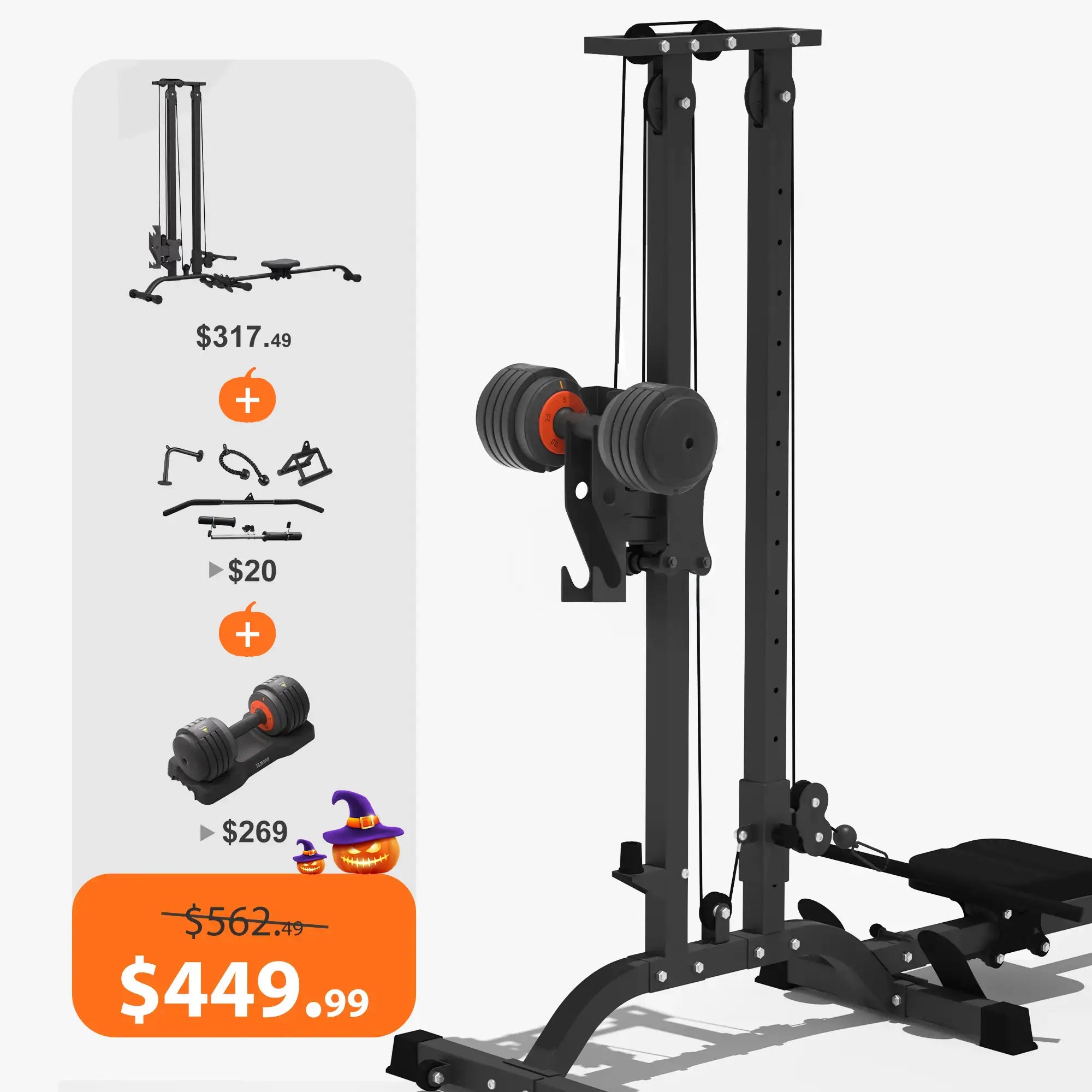 Tousains home cable machine for Halloween sale 2025