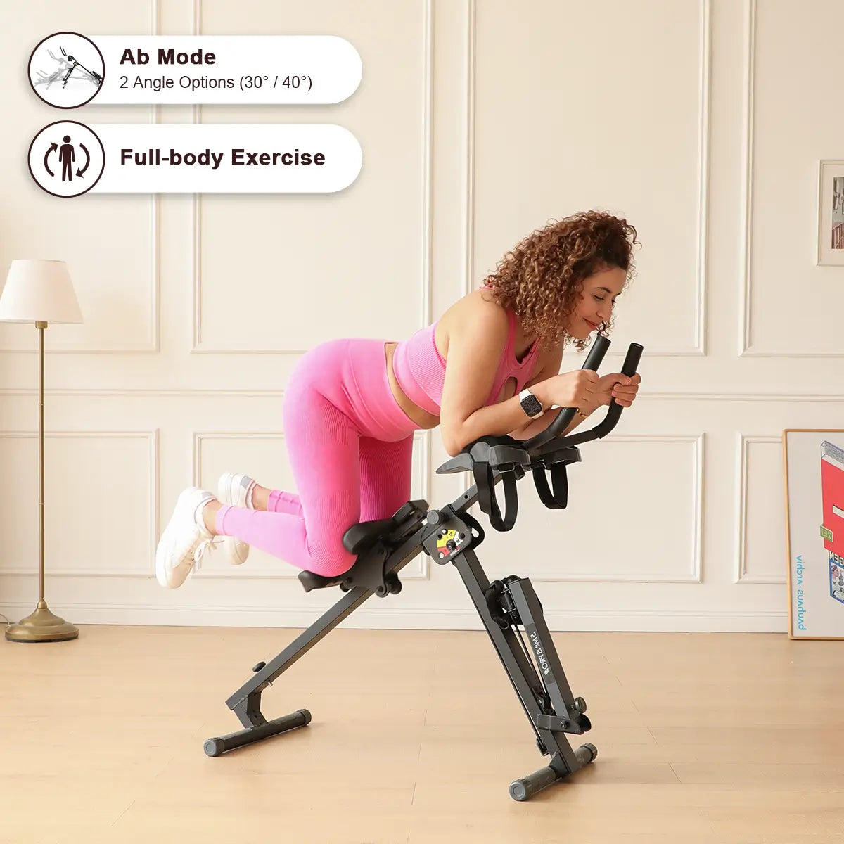 Tousains 3 in 1 Rowing Machine Compact for Home