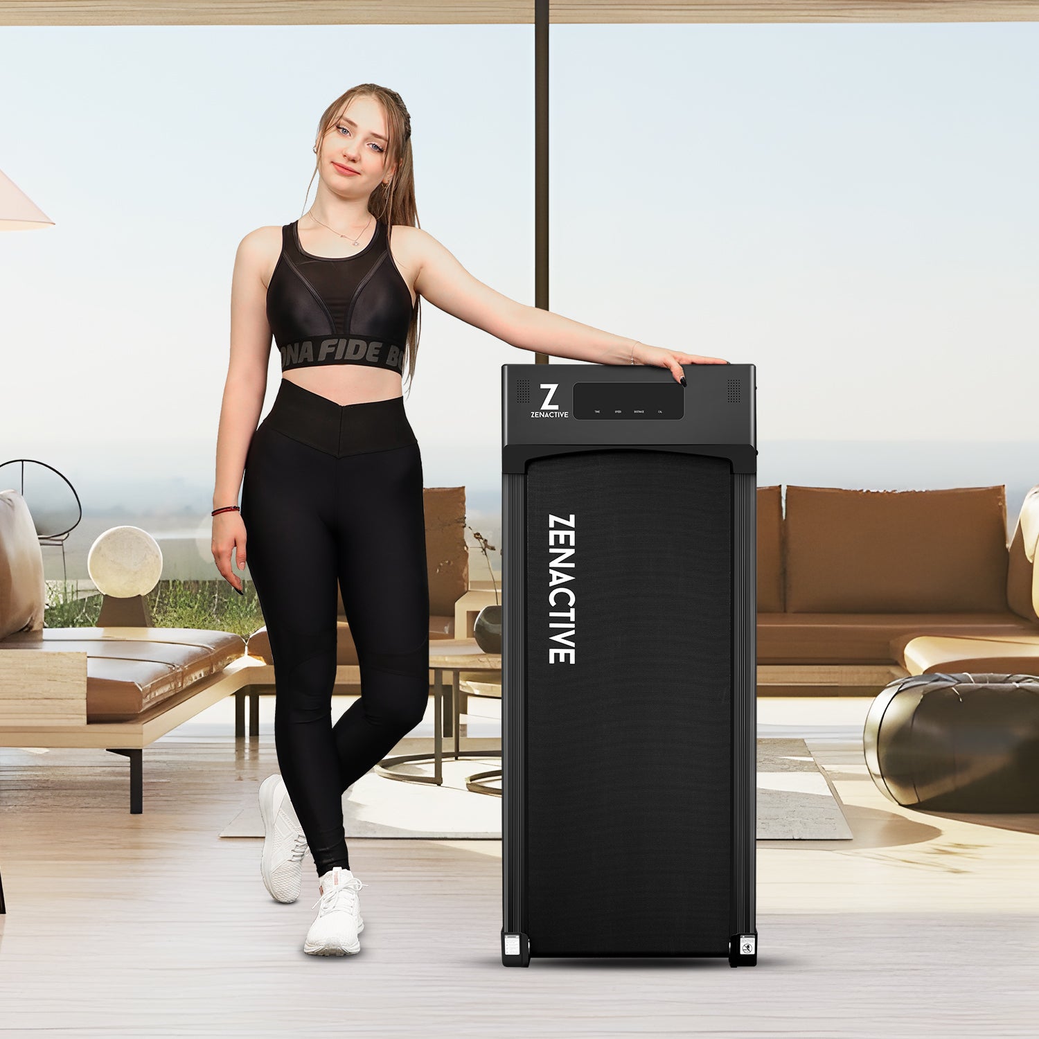 2-in-1 Foldable Treadmill EM5