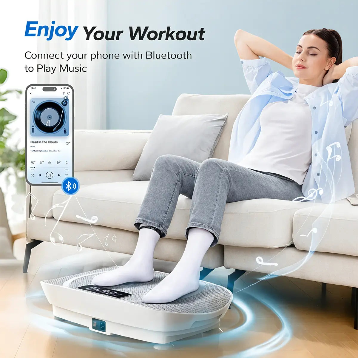 TOUSAINS Vibration Plate
