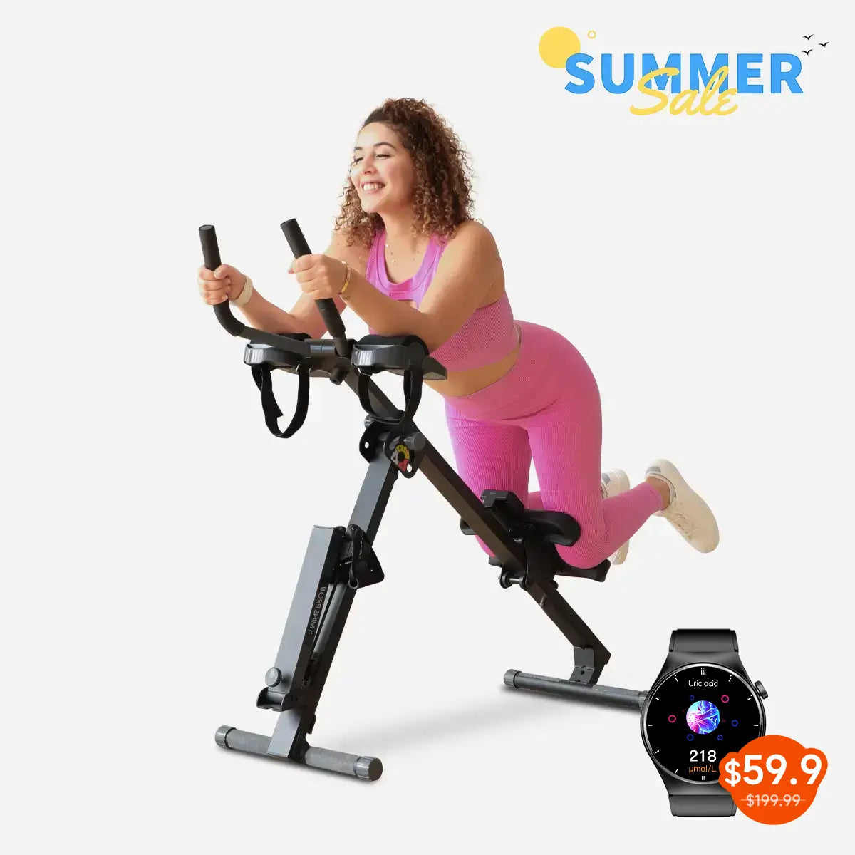 Tousains 3 in 1 Rowing Machine