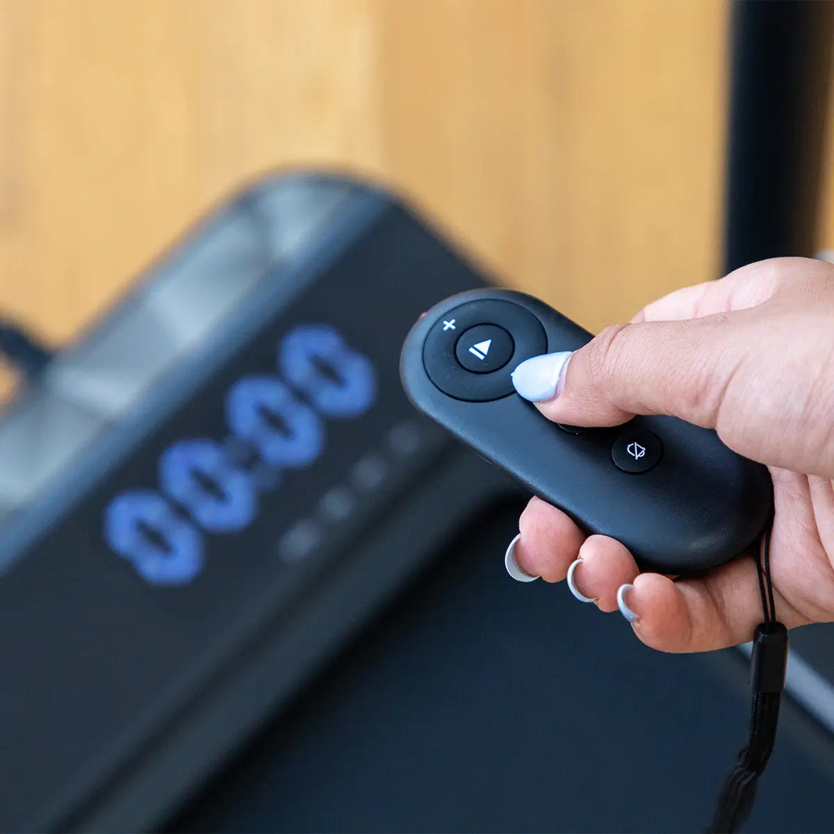 Tousains foldable treadmill with incline with remote control