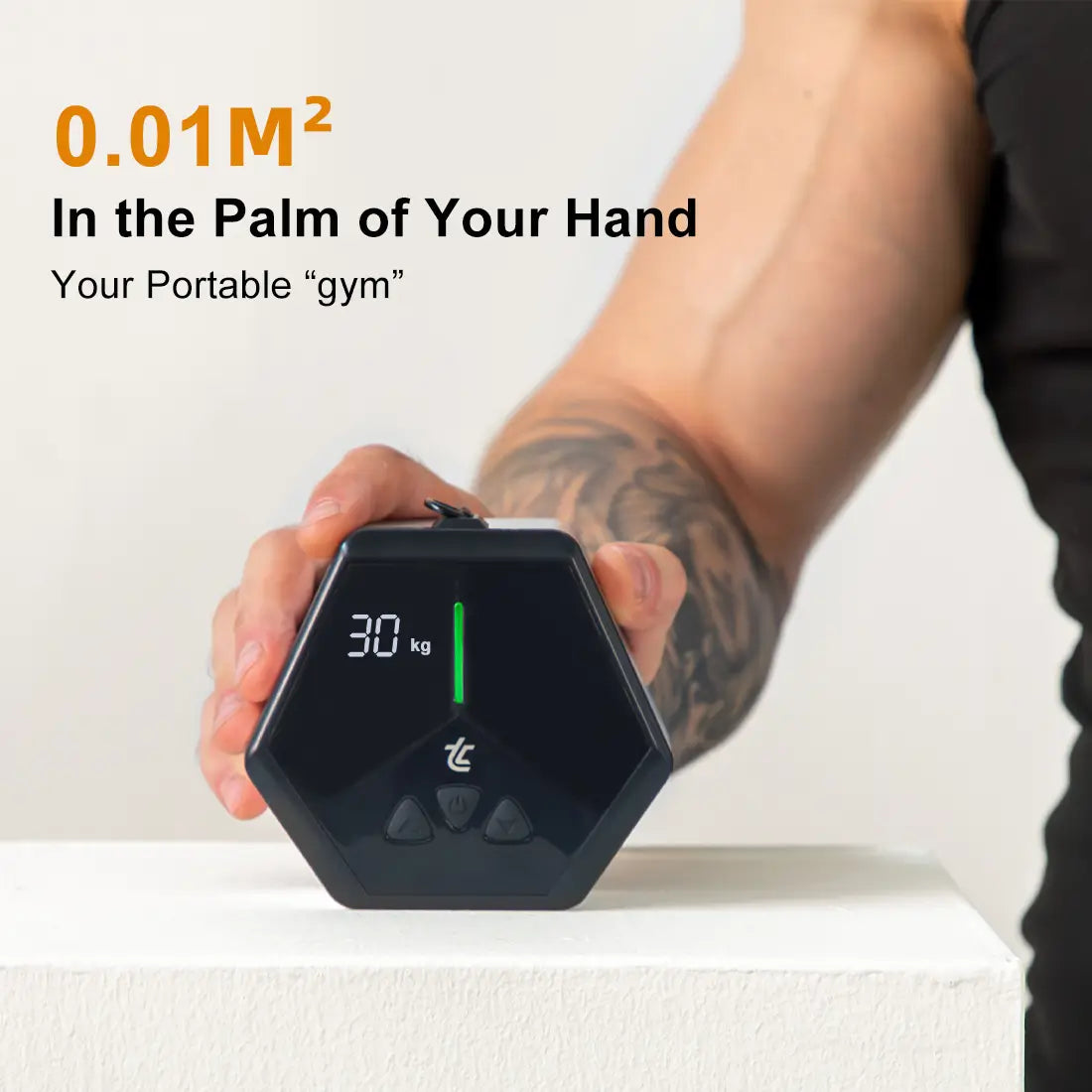 Tousains portable gym Hivegym is quite compact and small