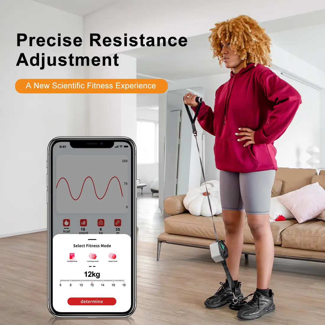 Tousains portable gym Hivegym offers precise resistance adjustment