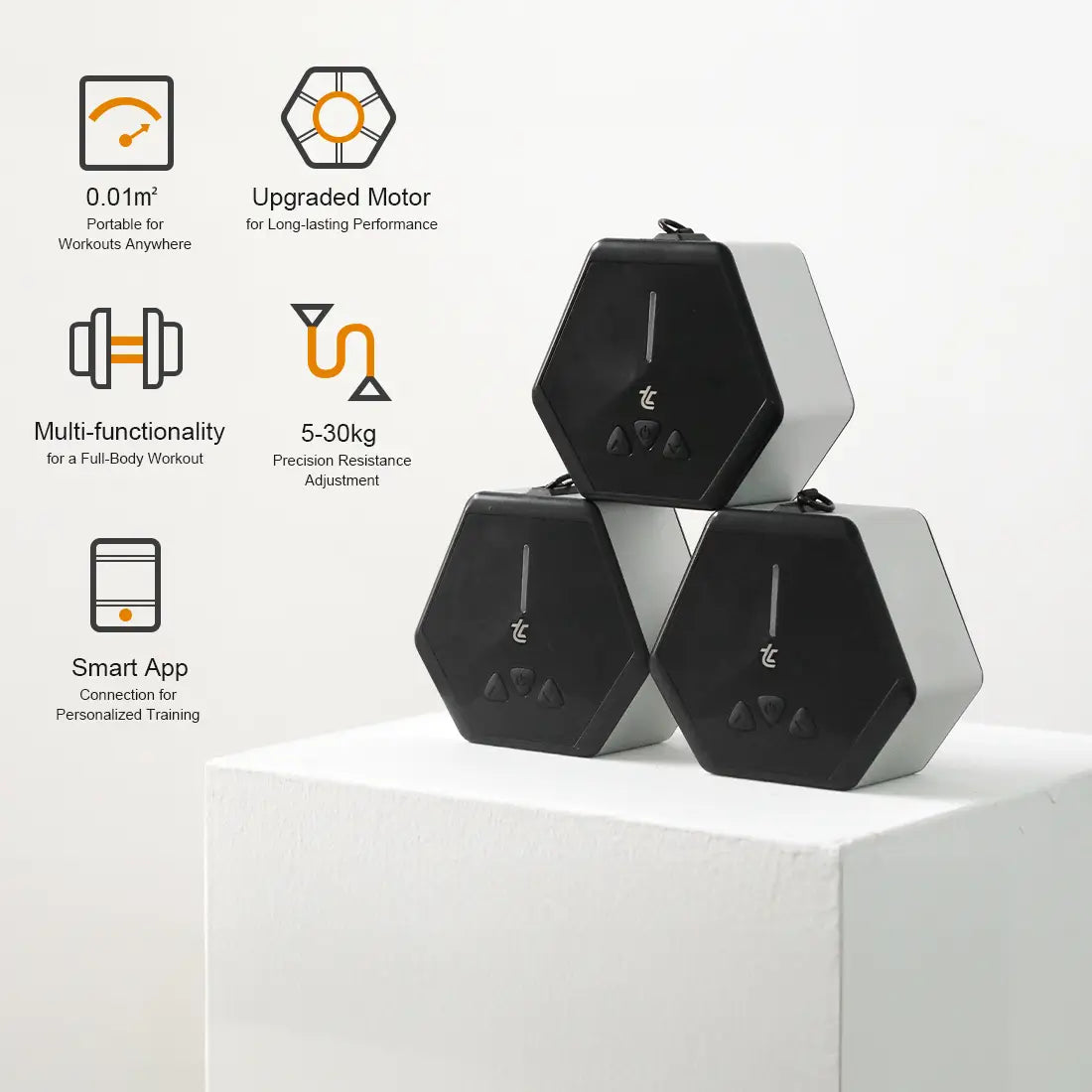 Tousains portable gym Hivegym is designed with many smart features