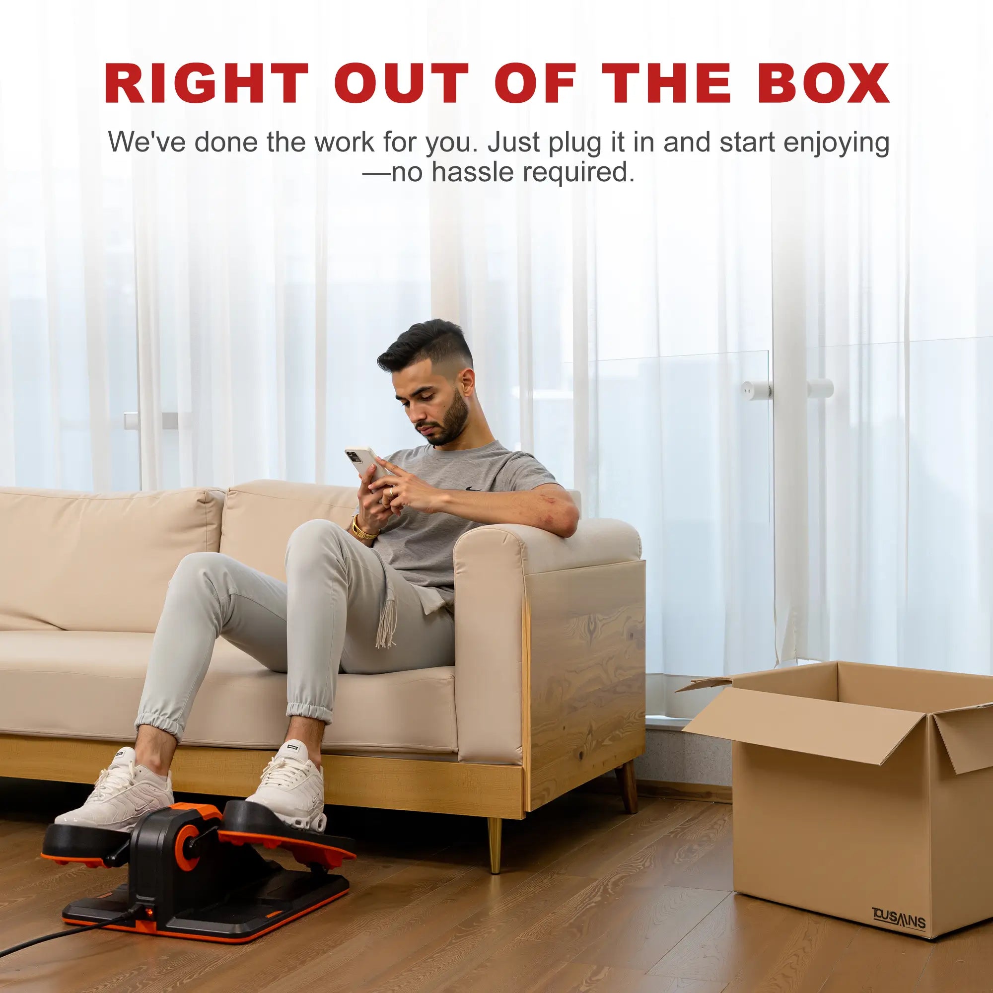 Electric Under Desk Elliptical Machine