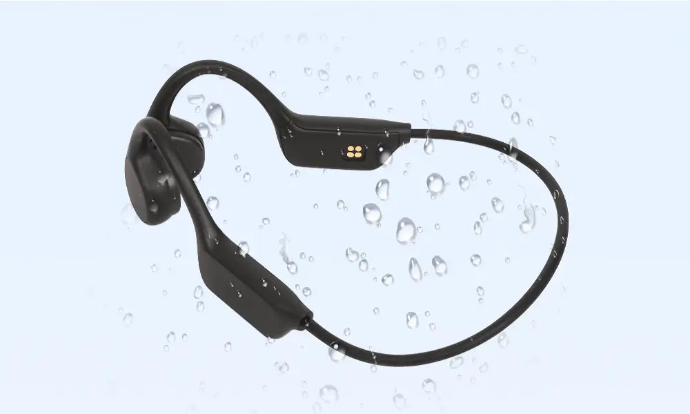 Tousains bone conduction headphones with IP68-rated waterproof