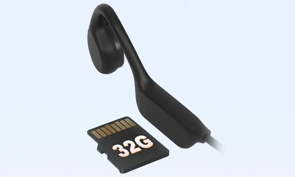 Tousains bone conduction headphones with 32GB of MP3 storage