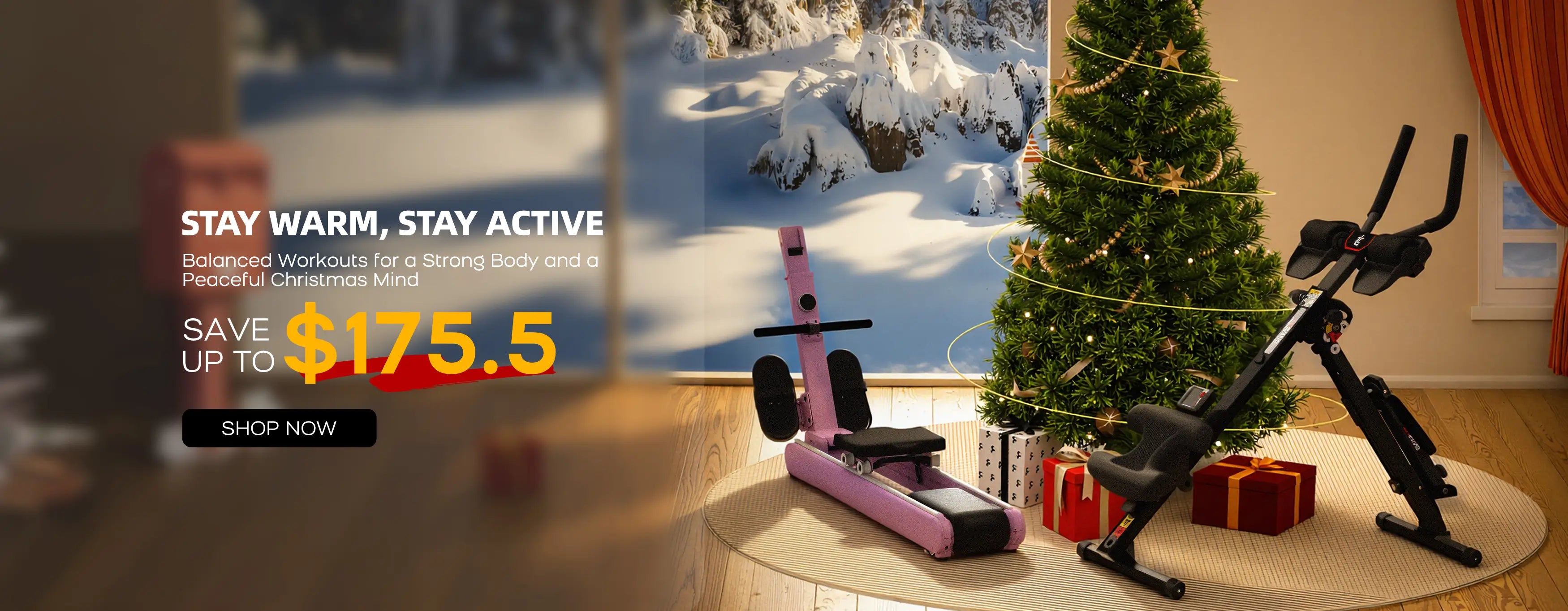 Tousains Christmas sale for cardio exercise equipment