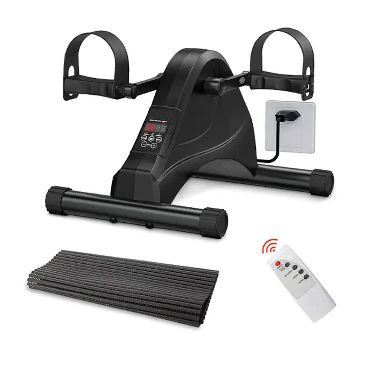 Tousains mini electric exercise bike in black