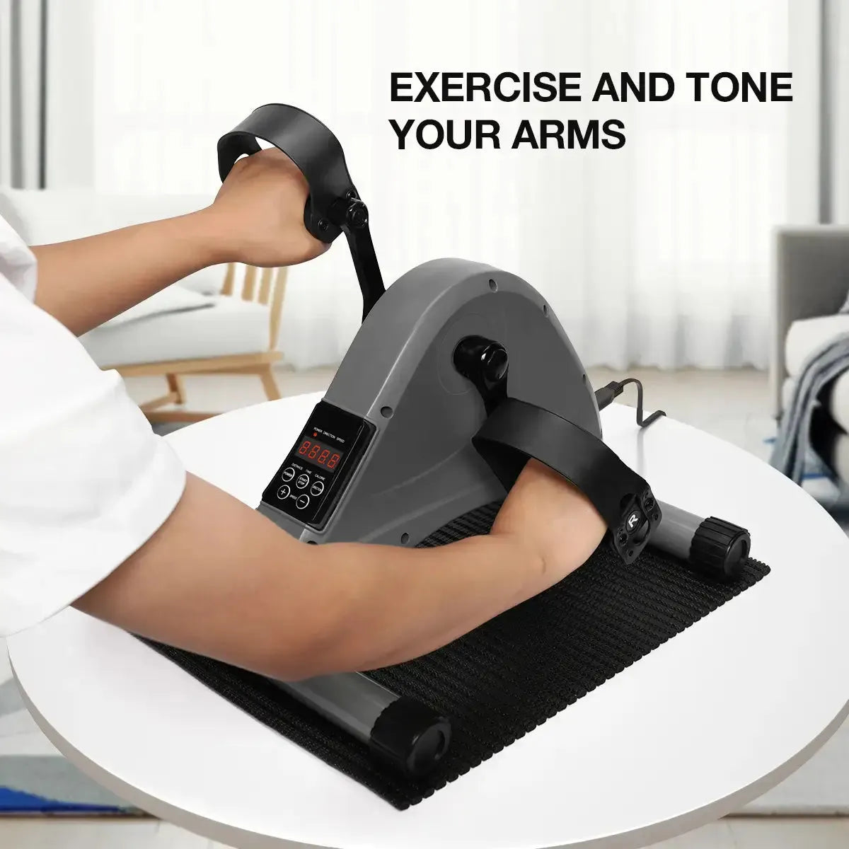 Tousains mini electric exercise bike for arm exercise