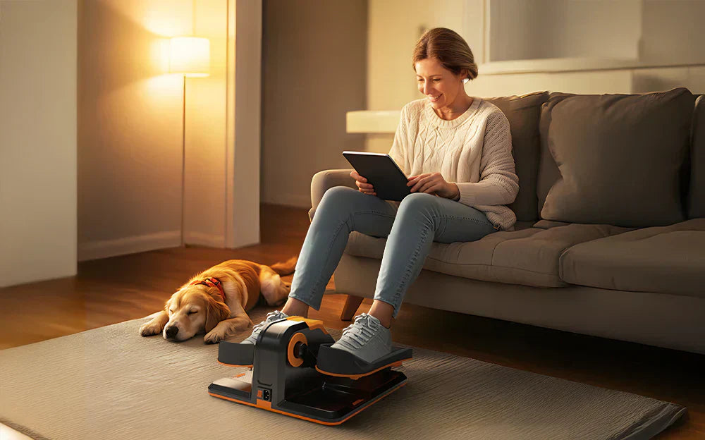 Best Leg Exerciser for Elderly: Tousains Mini Elliptical Machine