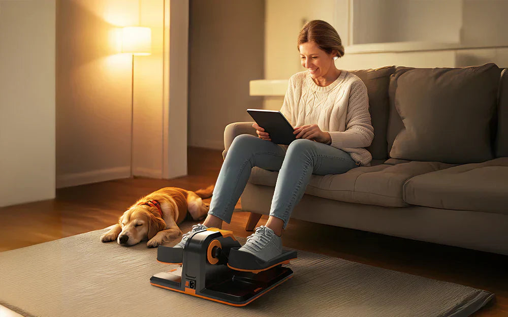 Best Leg Exerciser for Elderly: Tousains Mini Elliptical Machine