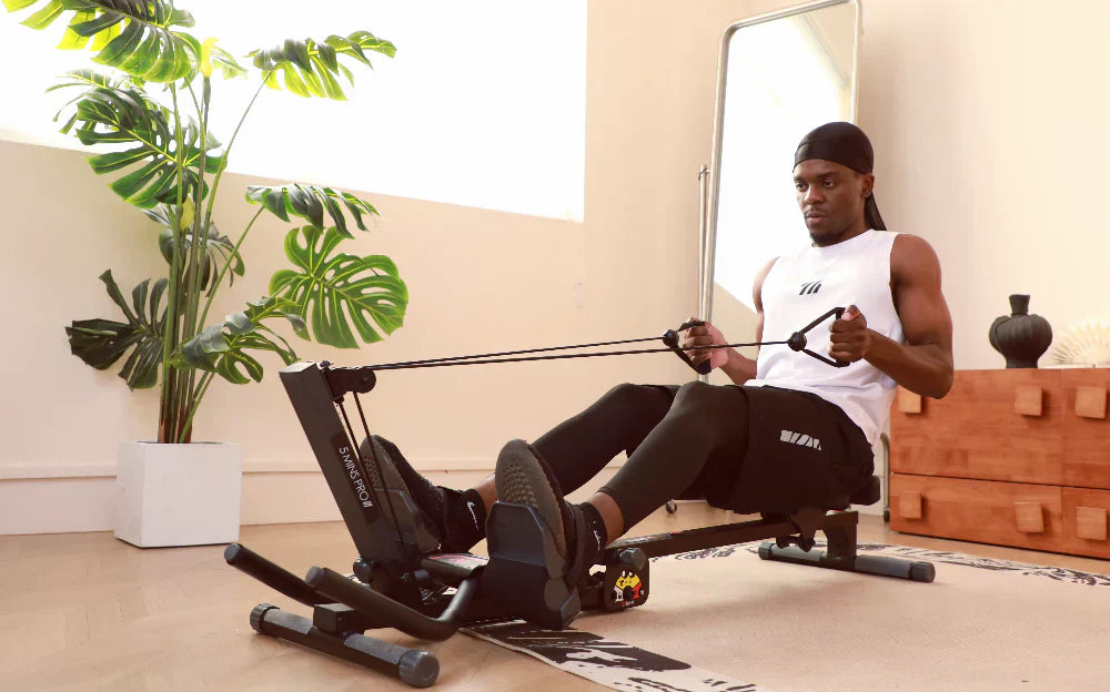 The best rowing machine for weight loss：Tousains 3 in 1 rowing machine