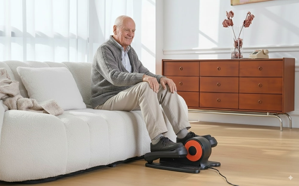 best elliptical for elderly: Tousains mini elliptical machine