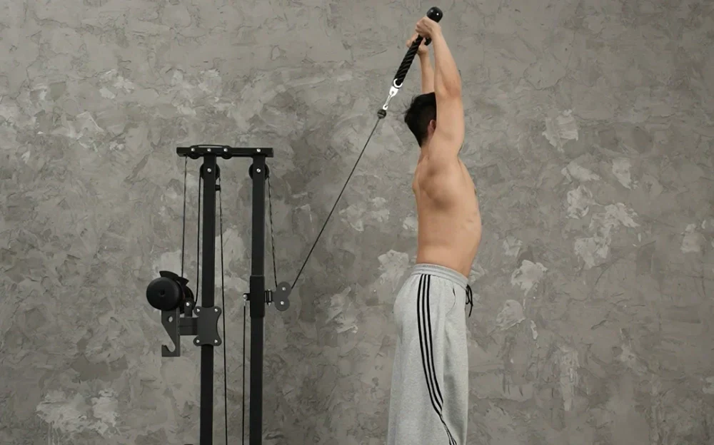 Cable Overhead Tricep Extension: Guide with GIFs and Images