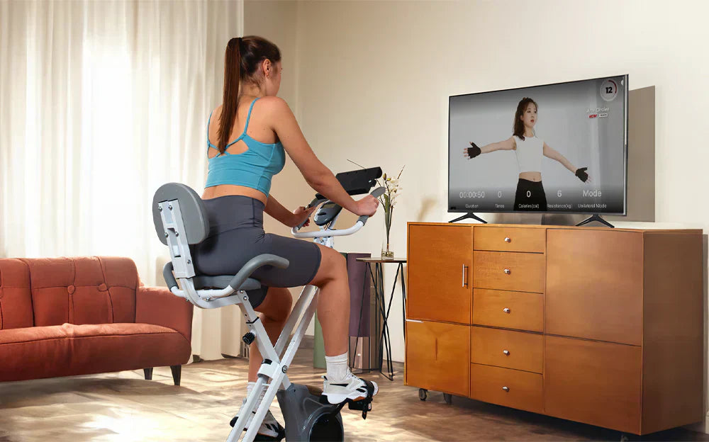 How to Reduce Belly Fat on a Collapsible Stationary Bike