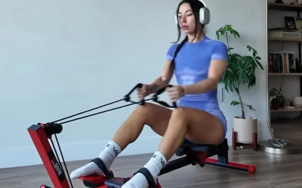 Tousains 3 in 1 rowing machine benefits your body’s muscles