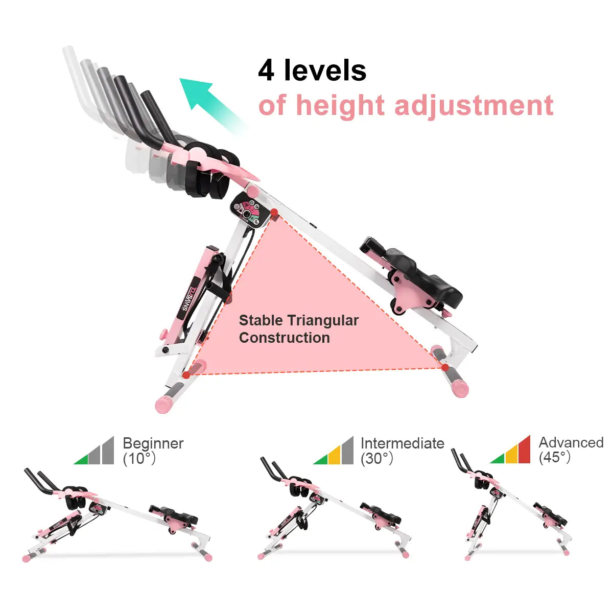Tousains 3 in 1 Rowing Machine