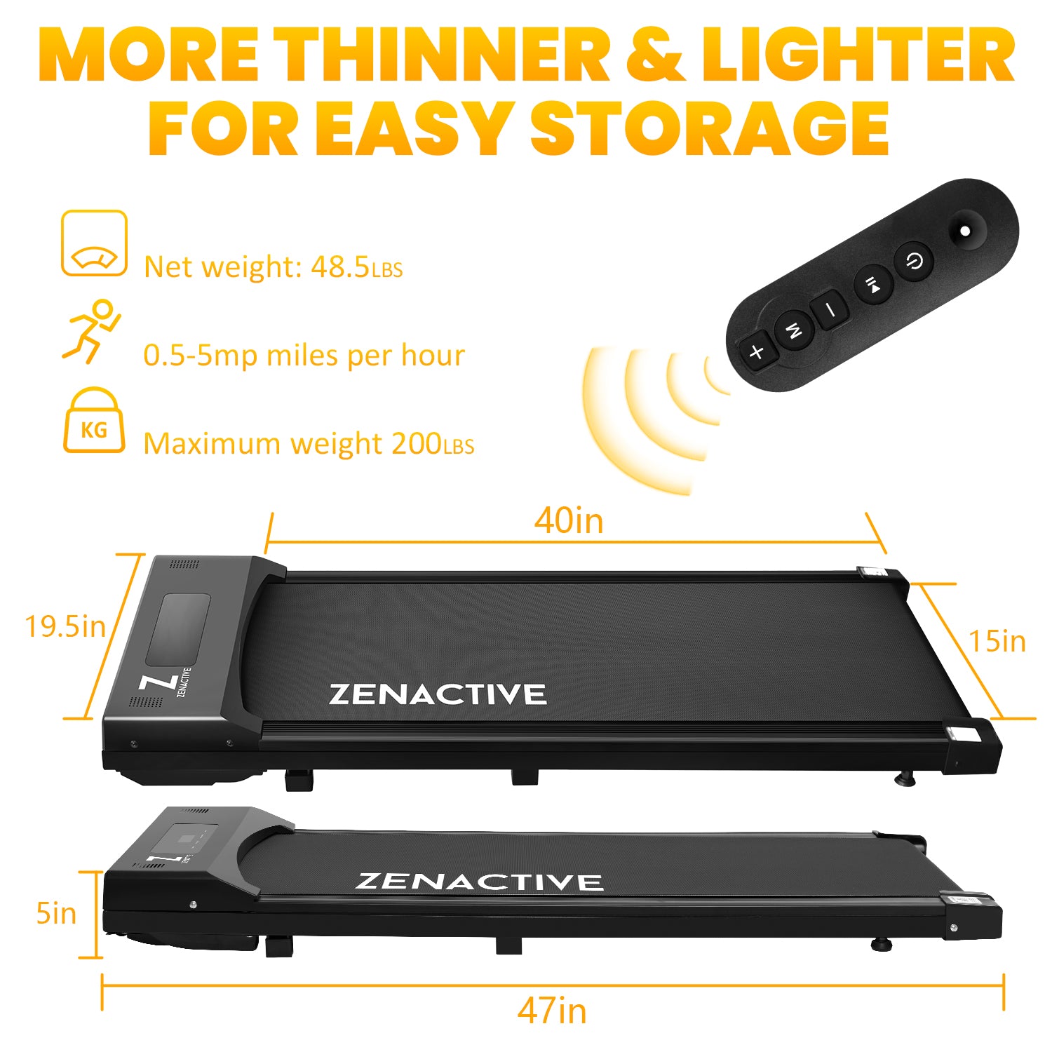 2-in-1 Foldable Treadmill EM5