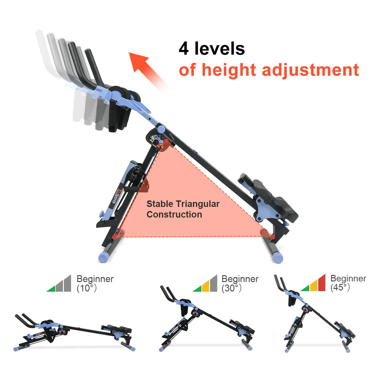 Tousains 3 in 1 Rowing Machine