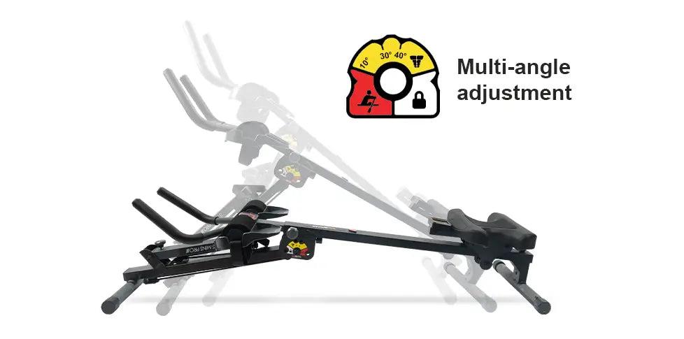 Tousains 3 in 1 rowing machine with multi-angle adjustment
