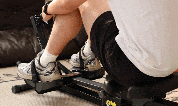 Tousains 3 in 1 rowing machine with joint low impact