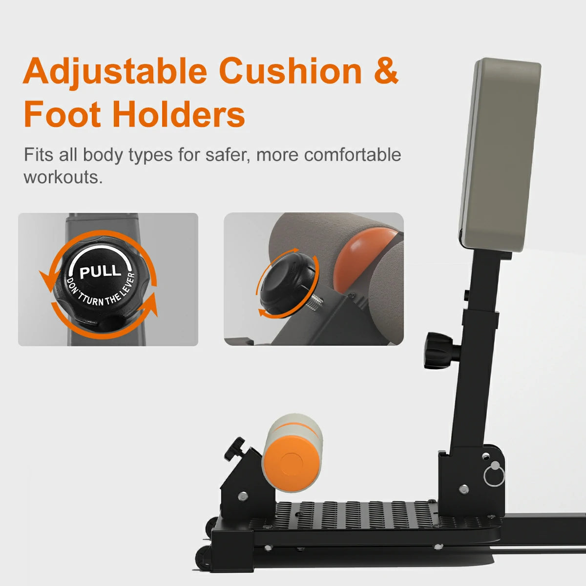 Tousains 3 in 1 Sissy Squat Machine