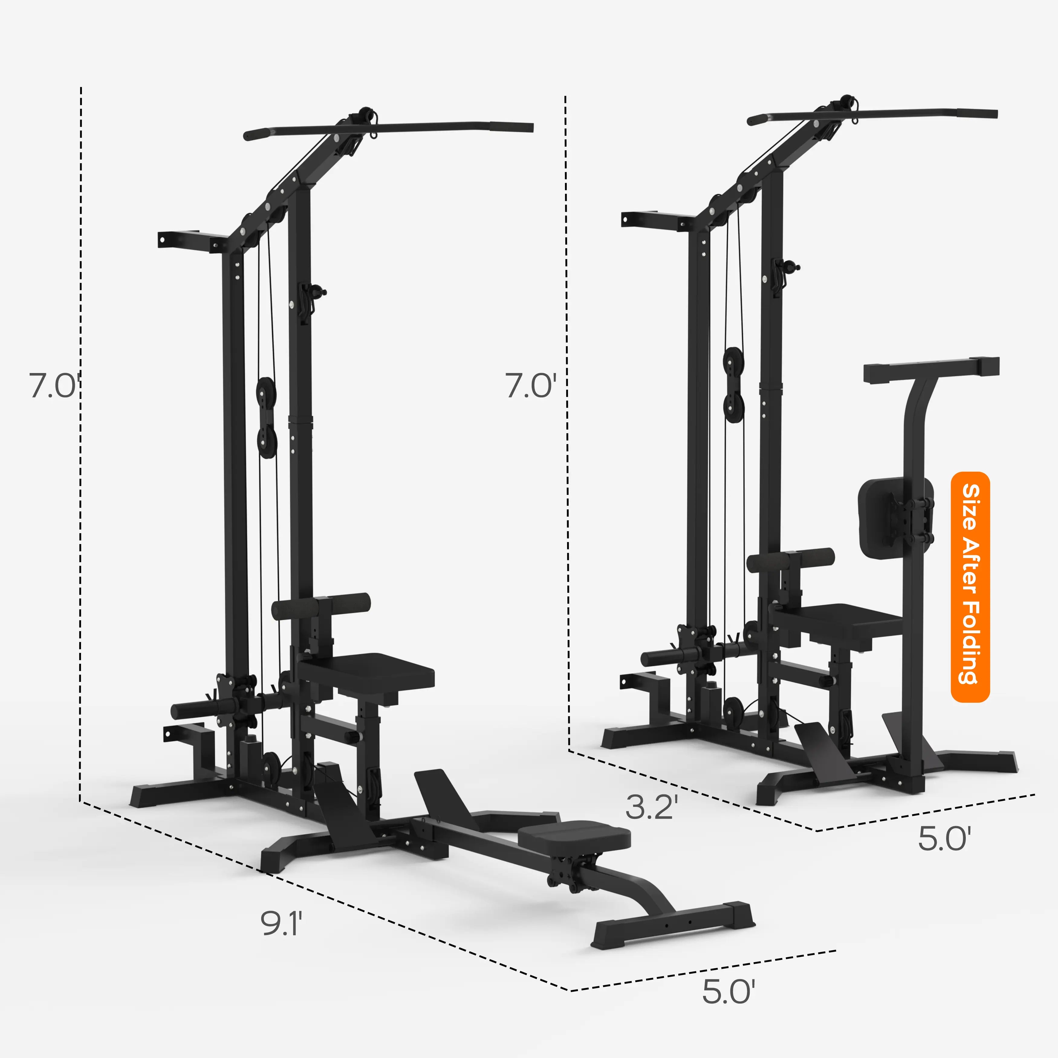 LAT Pull Down Machine LA76