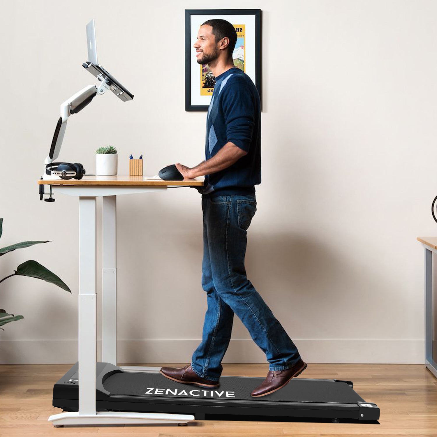 2-in-1 Foldable Treadmill with Incline | Tousains ENT-T250