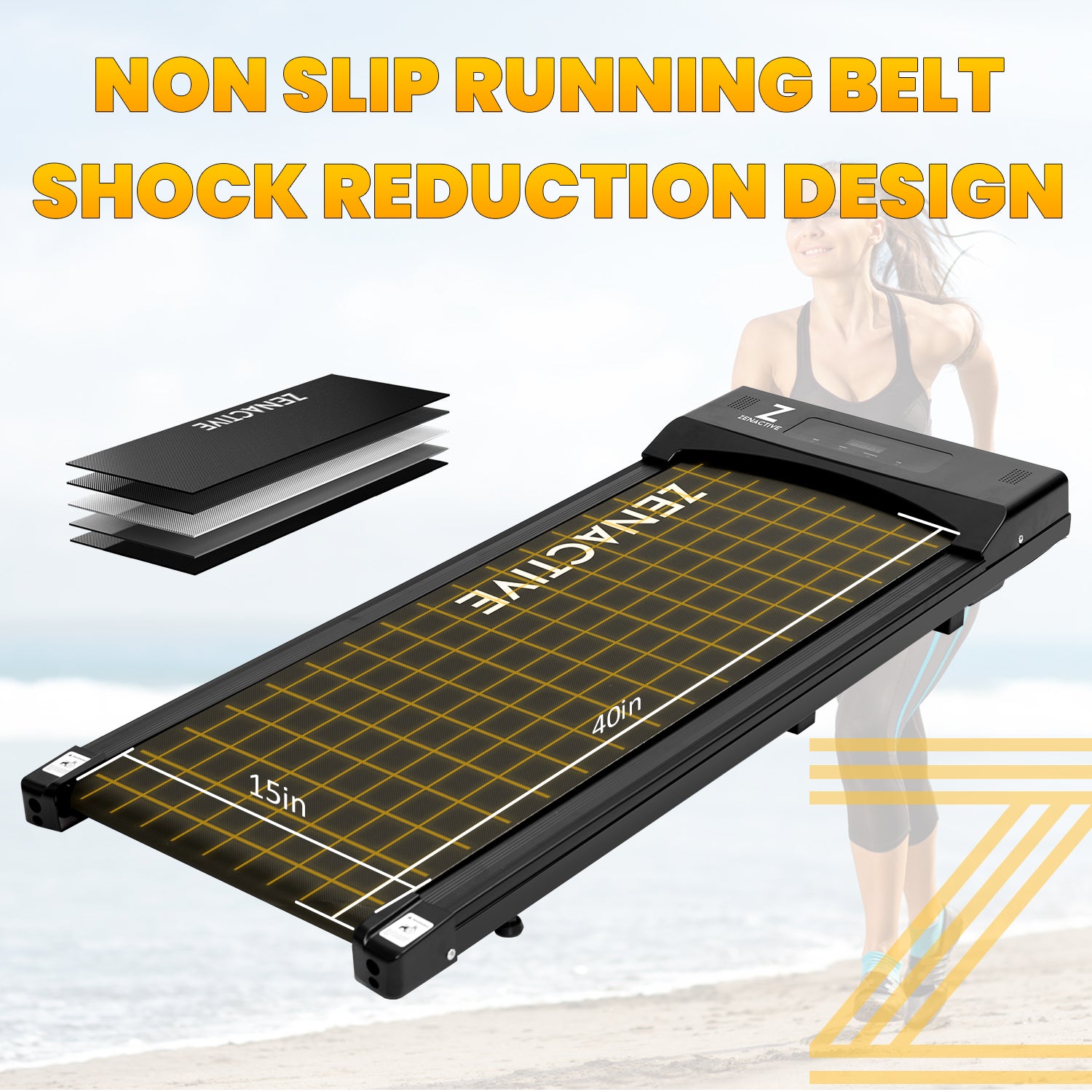 2-in-1 Foldable Treadmill EM5