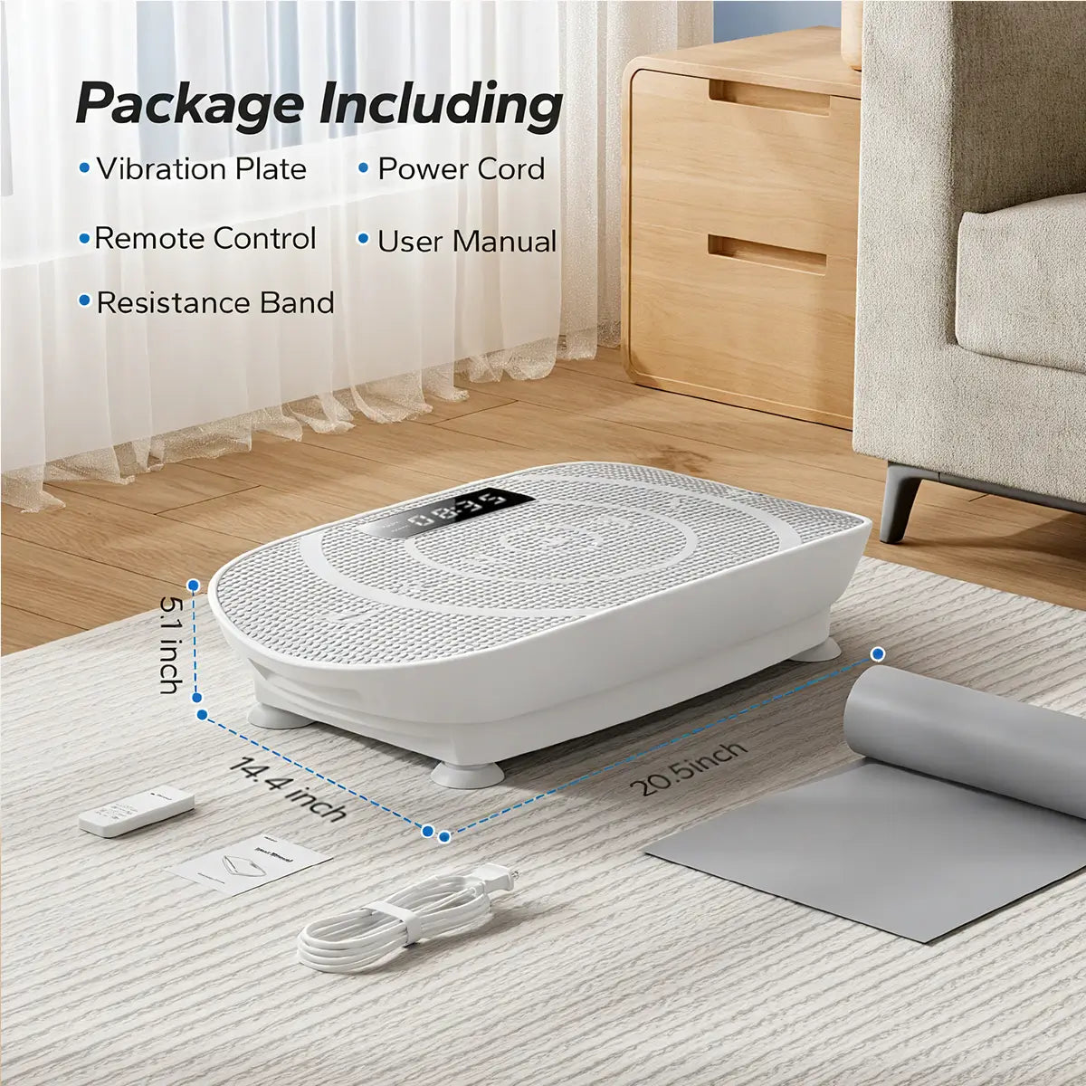 TOUSAINS Vibration Plate
