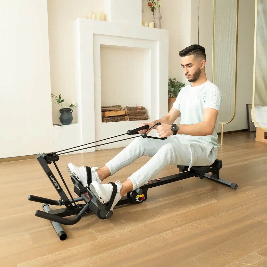 Compact 3 in 1 Rowing Machine | Tousains