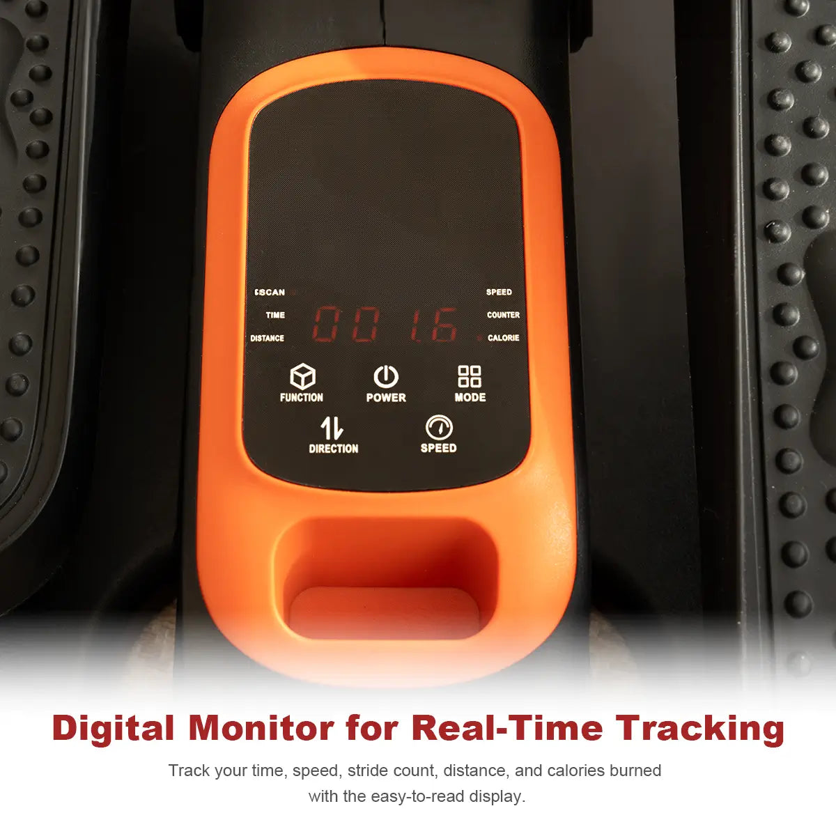 Tousains electric elliptical machine provides real-time tracking