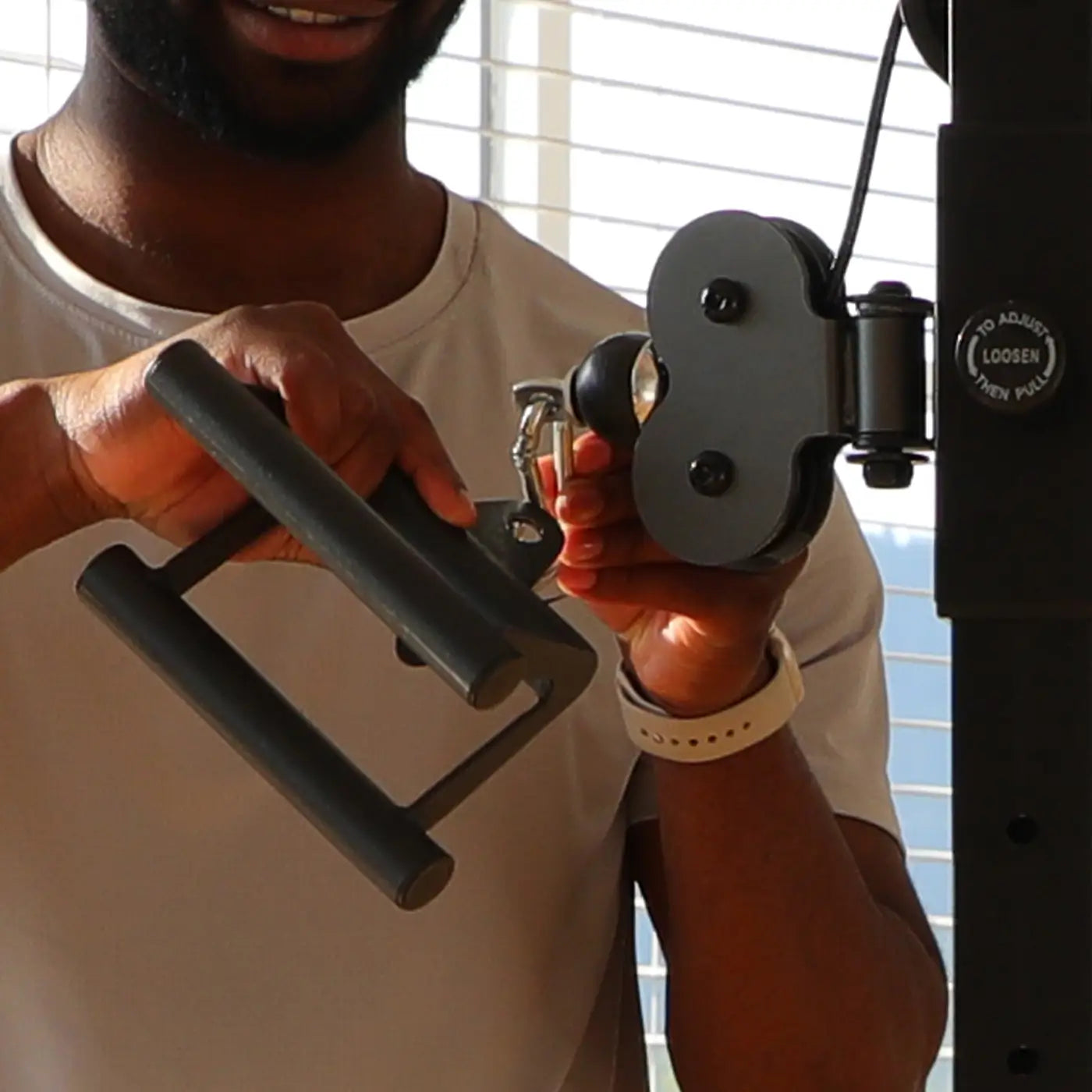 Change accessories to create a different workout