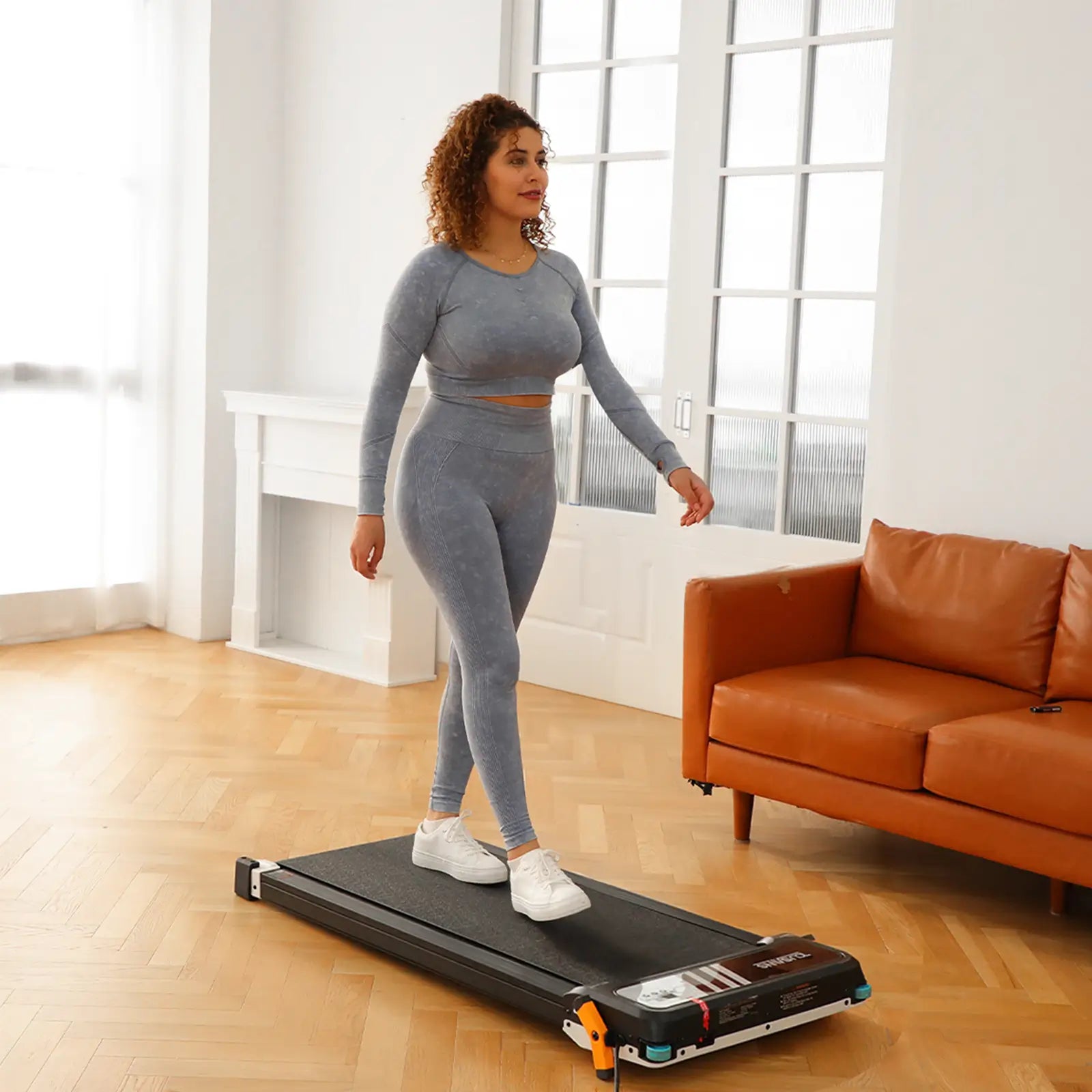 Tousains small treadmill for home for small apartment.