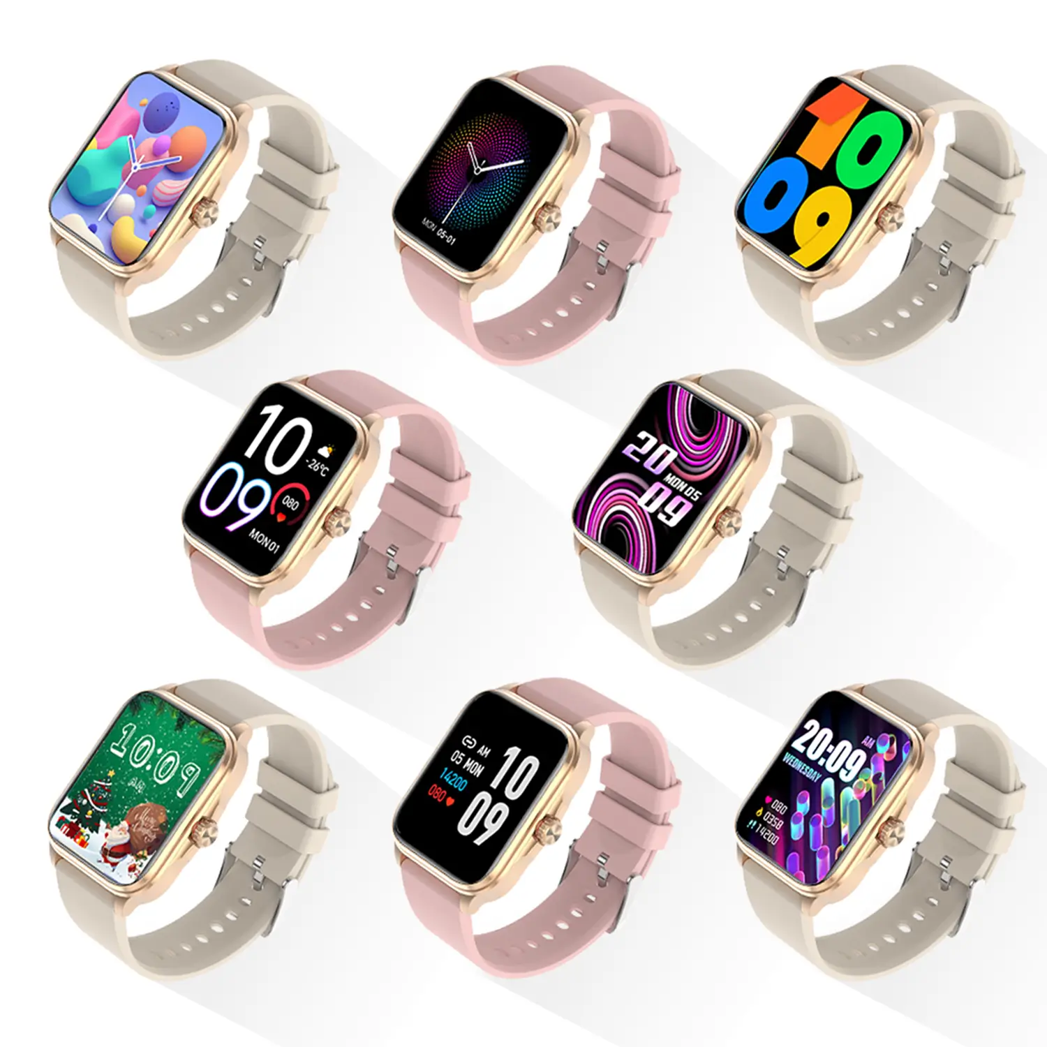 Tousains smart watch P1 offers a Vast Collection of 120+ Watch Faces