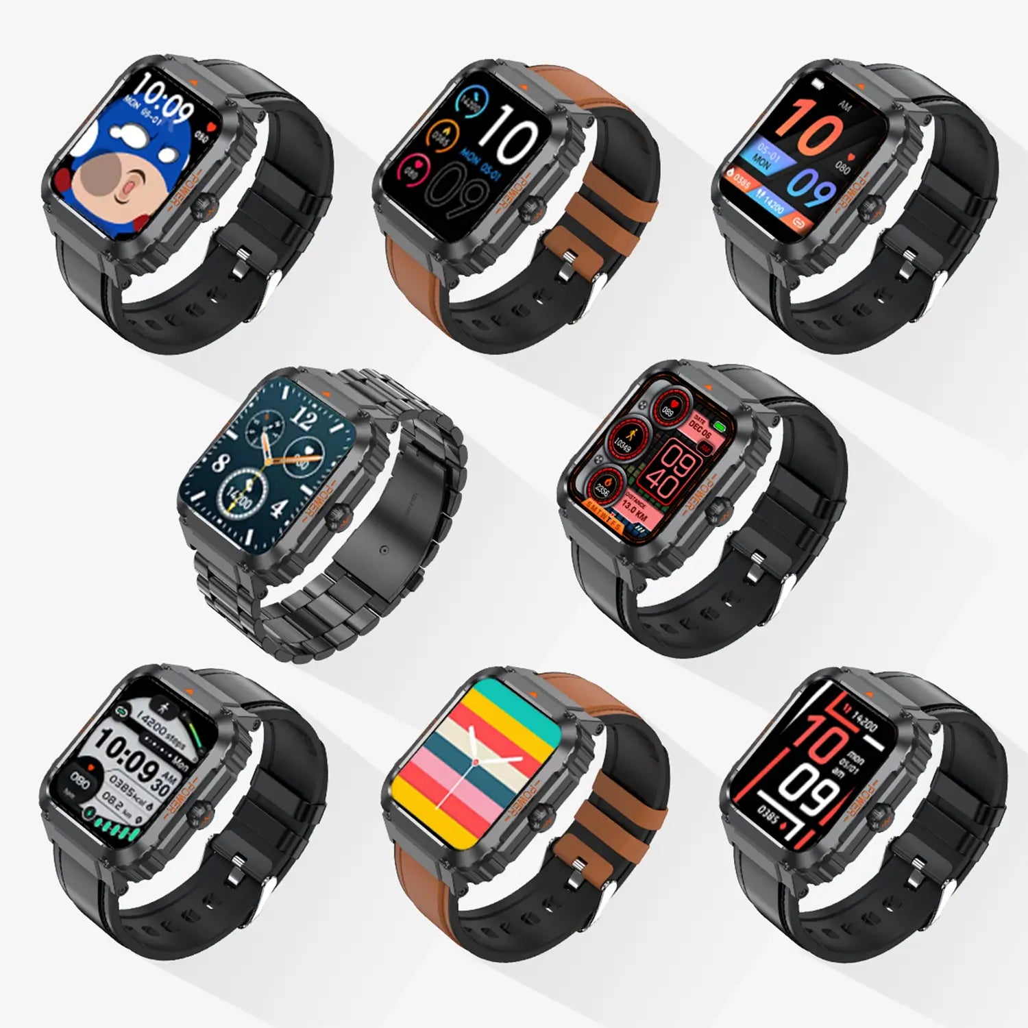Tousains smartwatch S1 with different styles