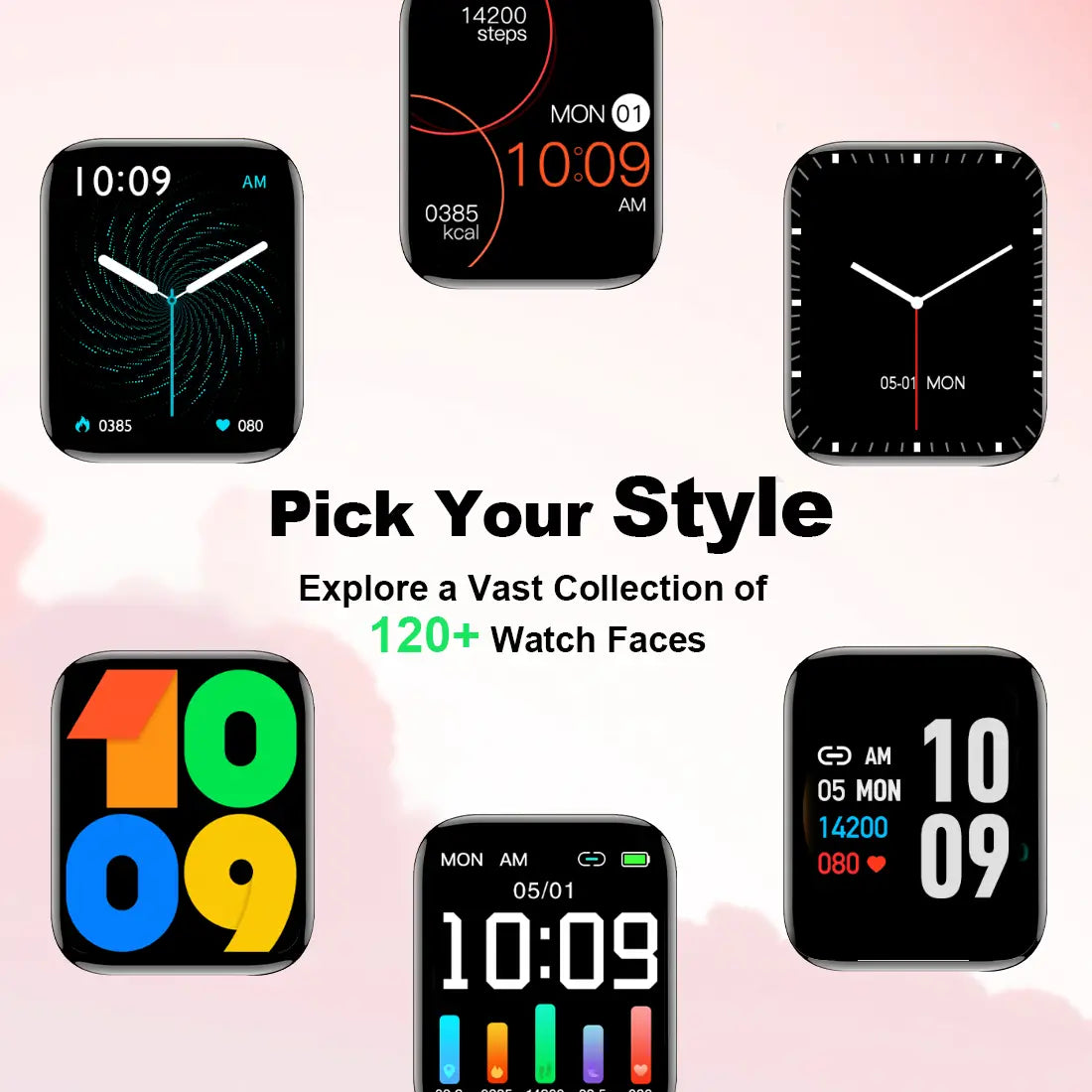 Tousains smartwatch P1 with amazing styles 