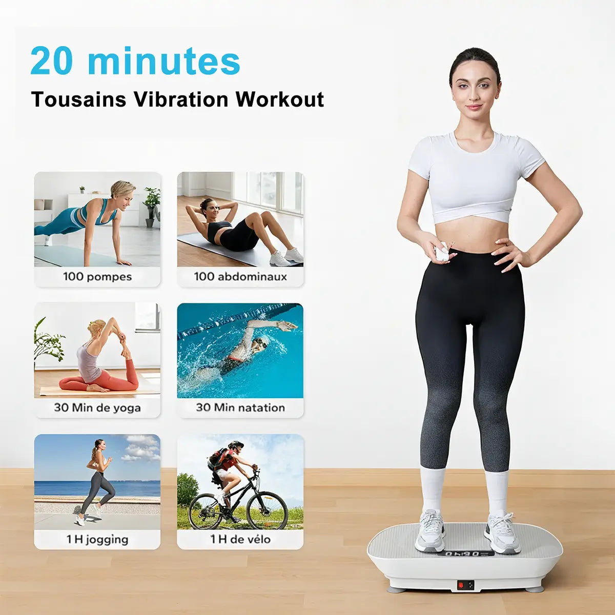 TOUSAINS Vibration Plate