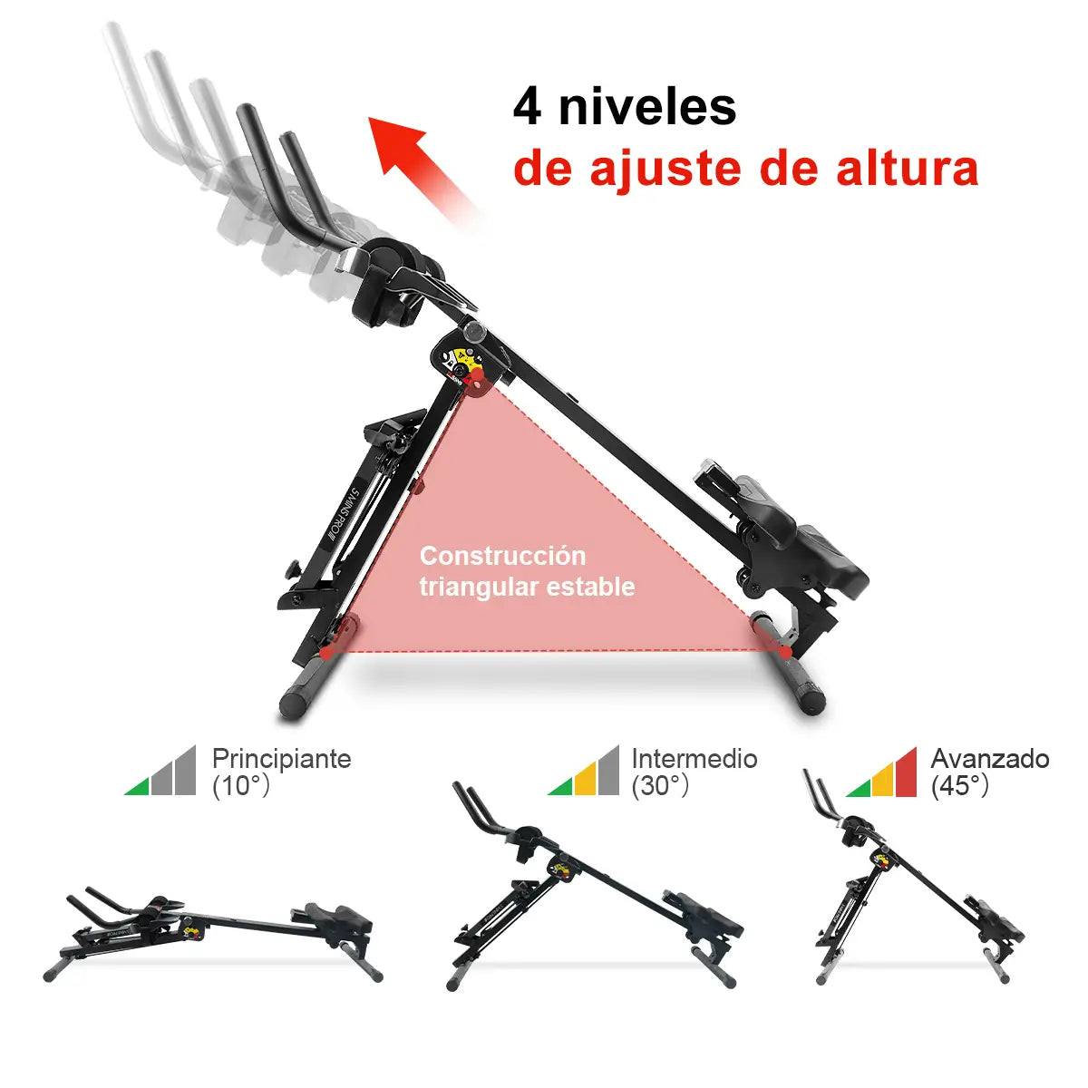 Tousains 3 en 1 máquina de remo