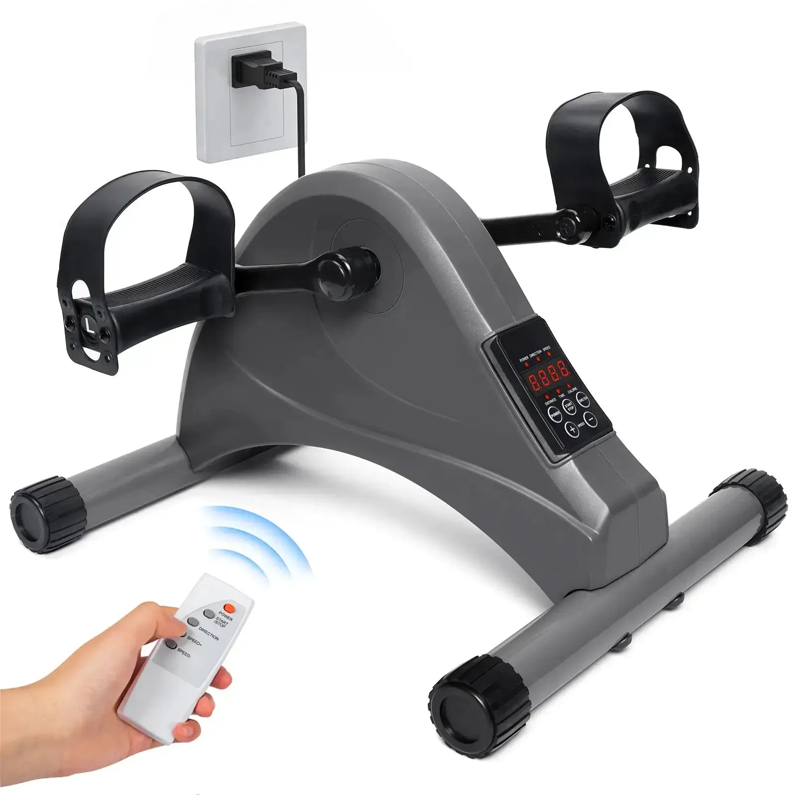 Tousains mini electric exercise bike with wireless control