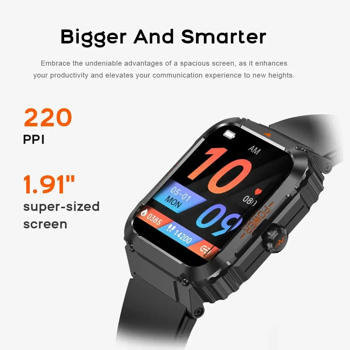 Tousains smartwatch S1 with bigger screen