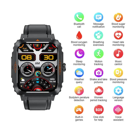 Tousains smartwatch S1 with all functions